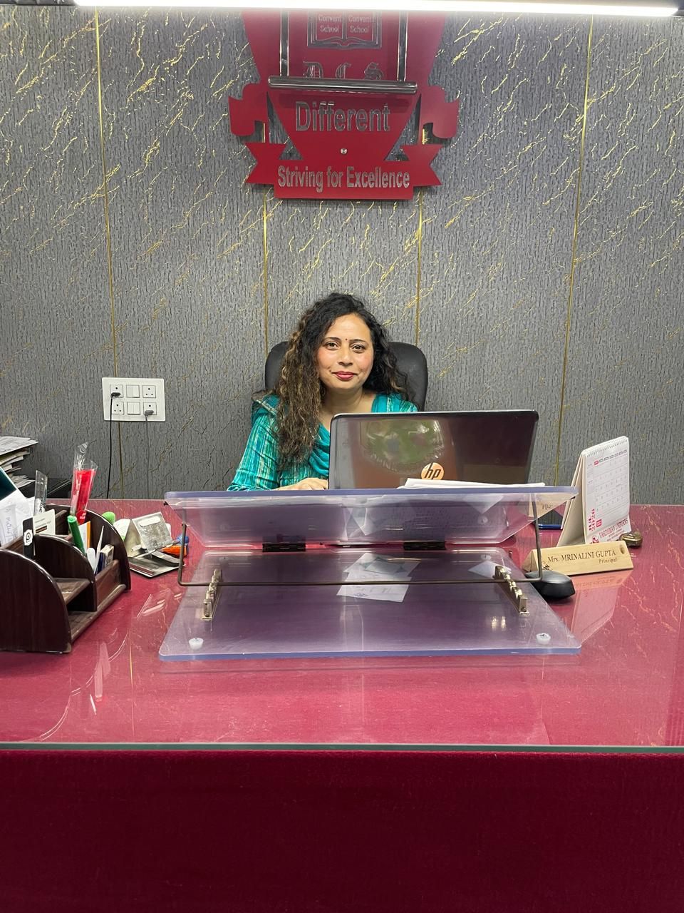principal of different convent school